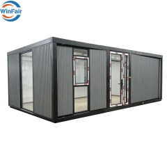WinFair Low Cost Turkey-Prefab-House Prefabricated Mini 2 Bedroom Expandable Prefab Mobile Container Homes House Folding