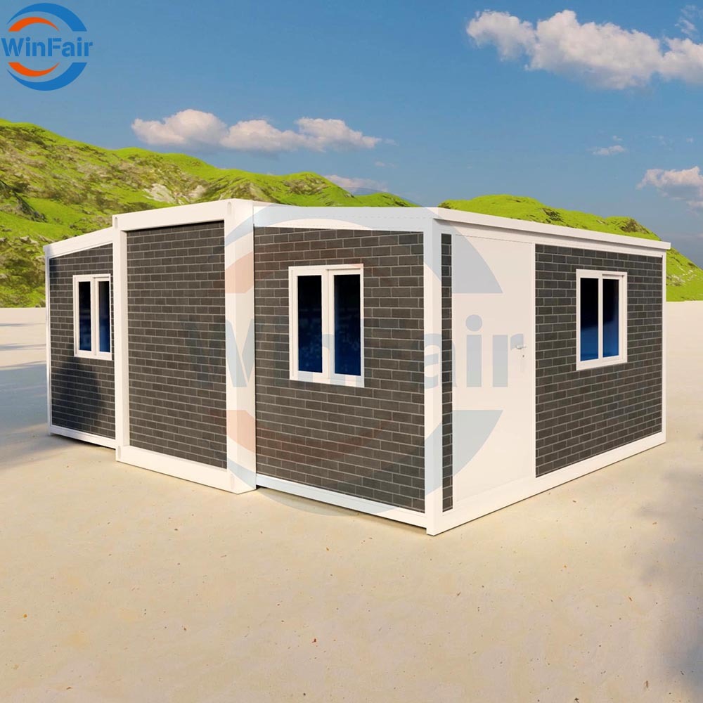 WinFair Prefab Prefabricated Expandable Tiny Prefab Mobile Container Houses Jordan Modular Homes 2 Bedroom for Philippines