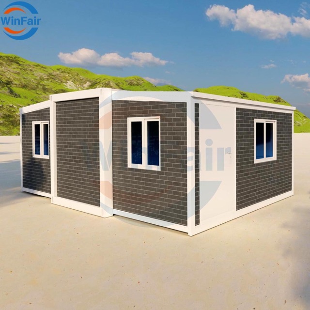 WinFair Prefab Prefabricated Expandable Tiny Prefab Mobile Container Houses Jordan Modular Homes 2 Bedroom for Philippines