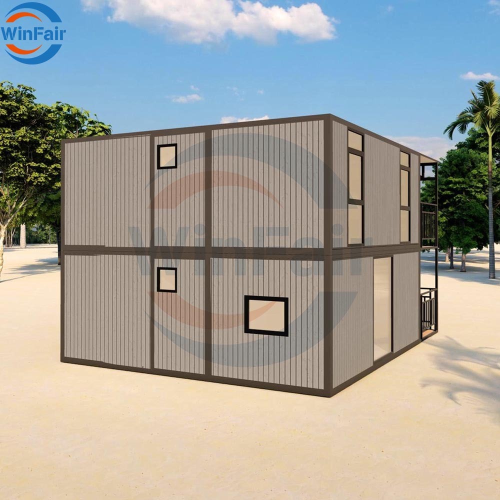 WinFair Slovenia Portable Prefab Expandable Container House 2 Story House Prefabricated Cheap Prefabricated House Germany