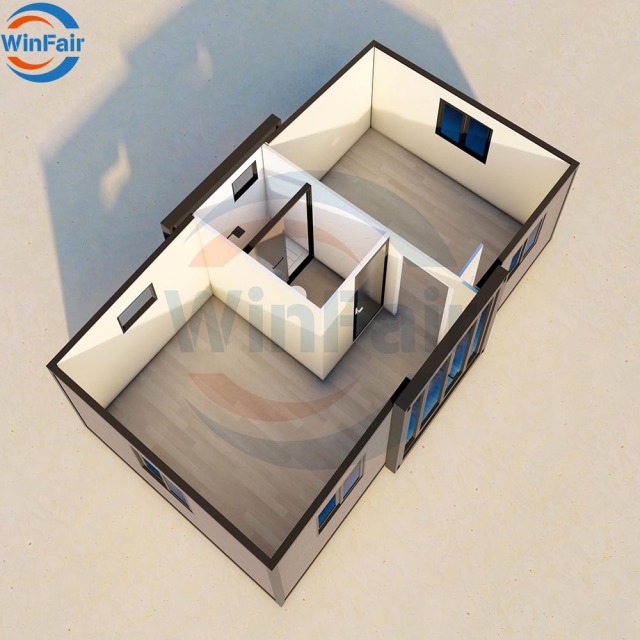 WinFair Cheap Modular Prefabricated Mini Expandable Prefab Container Module House Homes Luxury House Modern Folding Germany