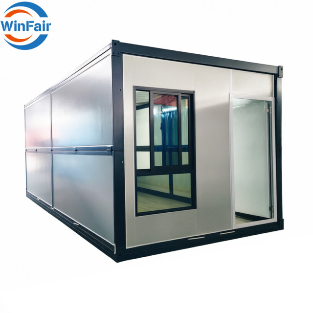 WinFair Wholesale Price Multifunctional Portable Foldable House Prefabricated Homes Folding Prefab Tiny Container House Luxury