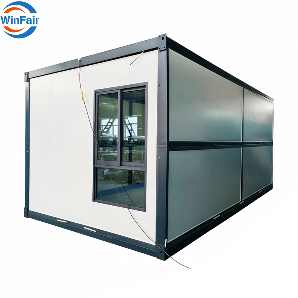 WinFair Wholesale Price Multifunctional Portable Foldable House Prefabricated Homes Folding Prefab Tiny Container House Luxury