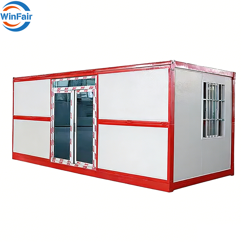 WinFair High Quality Hobbit Foldable Modular Ready Made Prefabricated Container House Prefab Modular Movable Beach Homes China