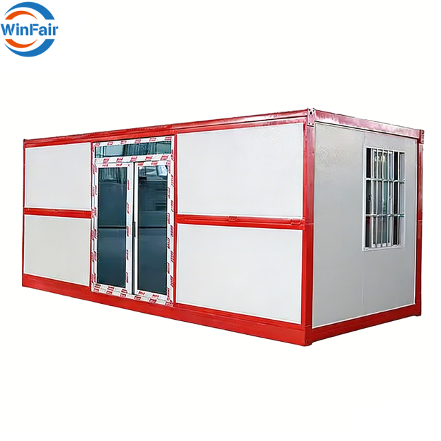 WinFair High Quality Hobbit Foldable Modular Ready Made Prefabricated Container House Prefab Modular Movable Beach Homes China