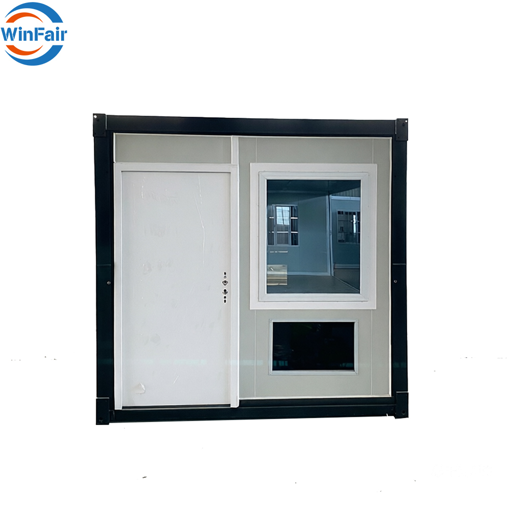 WinFair Wholesale Low Price Frefable Steel Prefab Folding Container House 20 Ft Modular Prefabricated Homes for Paraguay Market