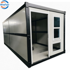 WinFair Sri Lanka Cheap Earthquake Proof Prefab Portable Folding Modular Container Houses 20Ft Prefabricated Homes for Sale