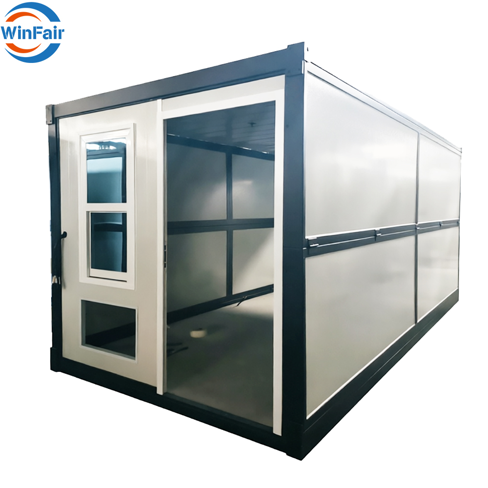 WinFair Sri Lanka Cheap Earthquake Proof Prefab Portable Folding Modular Container Houses 20Ft Prefabricated Homes for Sale