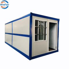 WinFair Folded Mobile Affordable Prefab Homes Prefabricated Mini Tiny Foldable Container House in Kerala Luxury Beach Villa