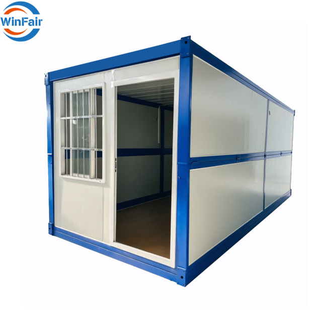 WinFair Folded Mobile Affordable Prefab Homes Prefabricated Mini Tiny Foldable Container House in Kerala Luxury Beach Villa