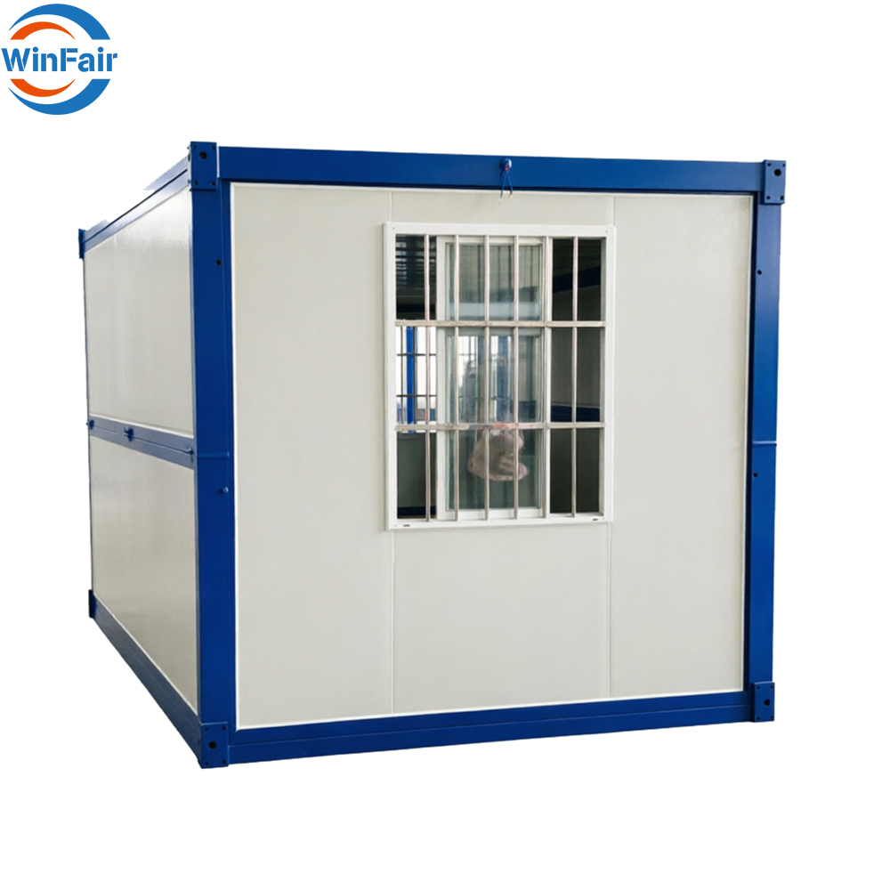 WinFair Folded Mobile Affordable Prefab Homes Prefabricated Mini Tiny Foldable Container House in Kerala Luxury Beach Villa