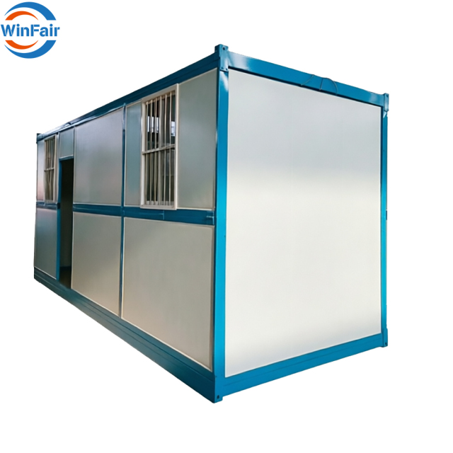 WinFair Cost Prefab China-Prefab-House Modular Folding Home Mini Mobile Ready Container Houses Modern Villa Folding for Sale