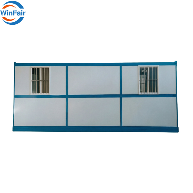 WinFair Cost Prefab China-Prefab-House Modular Folding Home Mini Mobile Ready Container Houses Modern Villa Folding for Sale