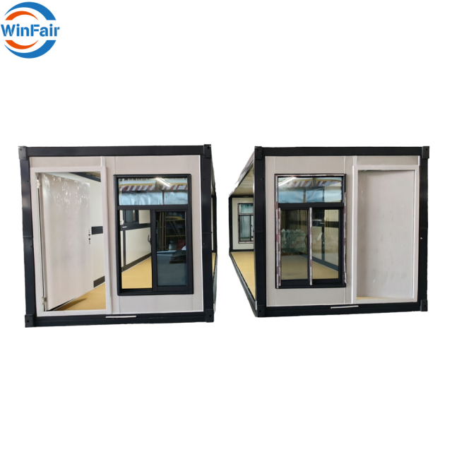 WinFair Best Price Workers Accommodation Mobile Modular Prefab Container House Homes Folding Prefabricated Granny Flat 20Ft