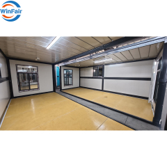 WinFair Best Price Workers Accommodation Mobile Modular Prefab Container House Homes Folding Prefabricated Granny Flat 20Ft