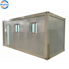 WinFair Portable Mini Tiny Modern Modular Folding Prefab Container House Home Prefabricated Houses With Toilet and Shower
