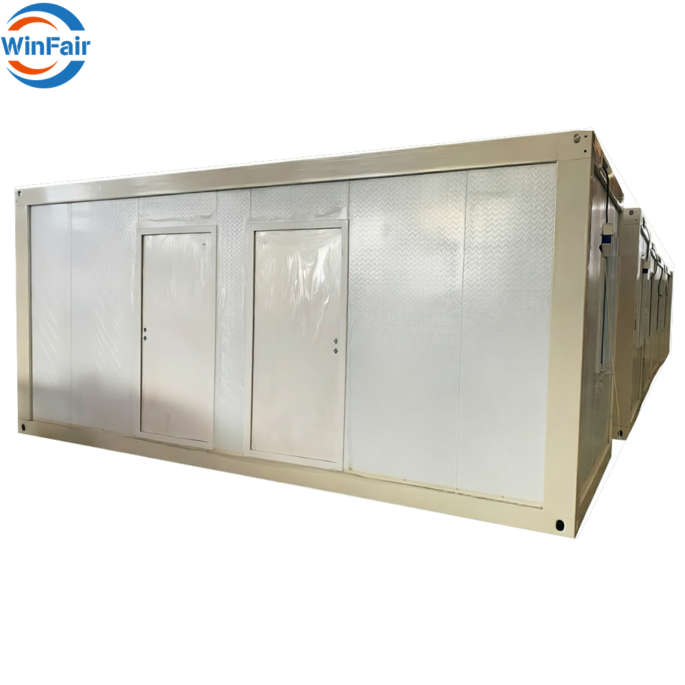 WinFair Portable 20Ft Prefab Houses Modular Prefabricated Removable Foldable 2 Bedroom Container Homes Houses Modern For Sale