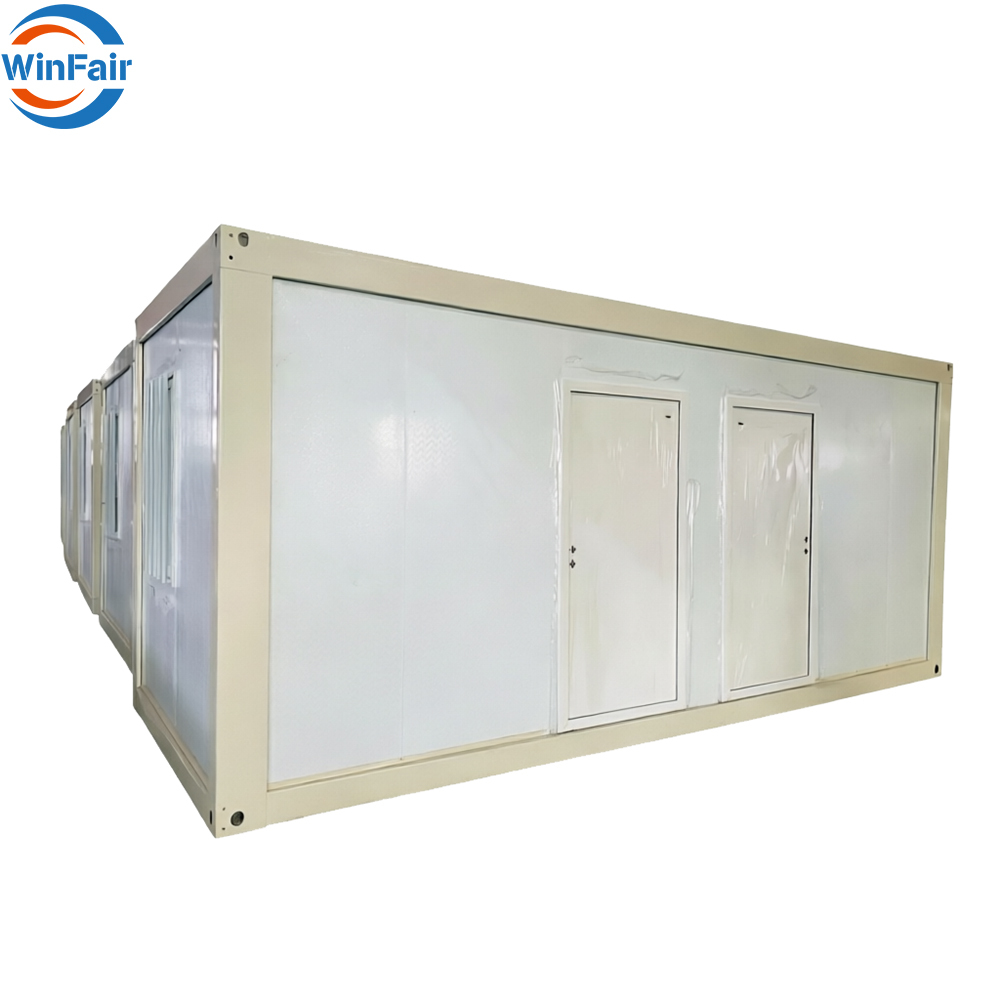 WinFair Portable 20Ft Prefab Houses Modular Prefabricated Removable Foldable 2 Bedroom Container Homes Houses Modern For Sale