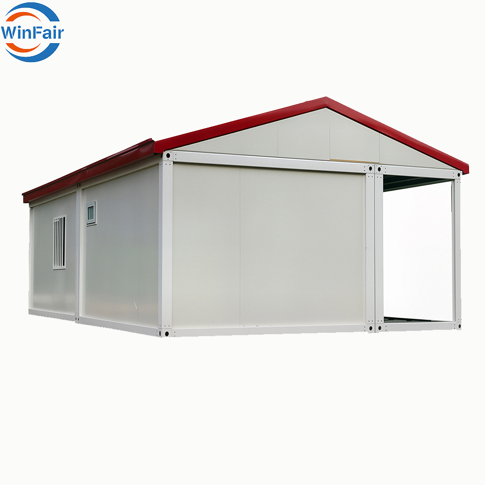 WinFair Competitive Price Portable Detachable Triangle Roof Prefab House Modular Container House Home With Toilet and Shower