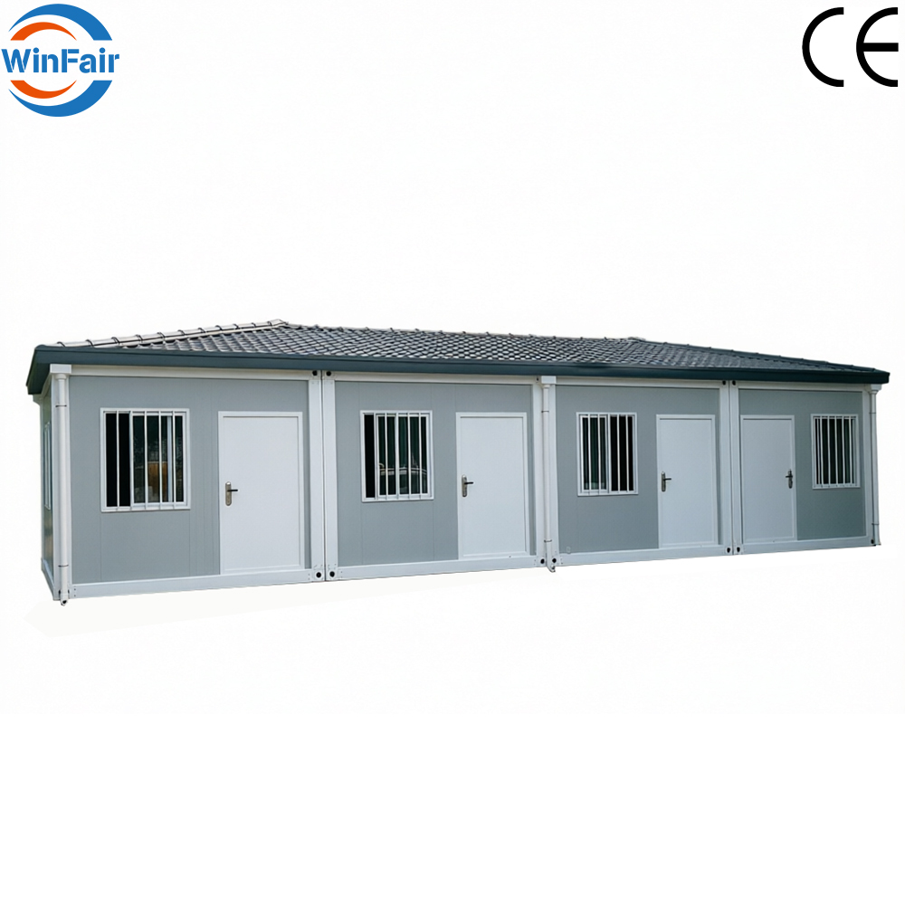 WinFair Ce Certified Prefabricated Mobile Modular 20Ft Prefab Container Module Home House for Self-Built Villa/Residential Home