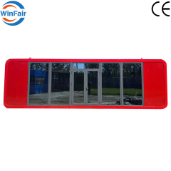 WinFair Low Cost Mobile 30 Ft Apple Cabin Prefab Modular Container Home House for Luxury Camping Unit/Dormitory Office Camp