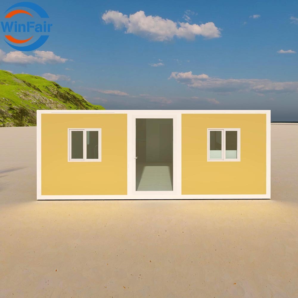 WinFair Custom Quick Install Cost Prefab Mobile Modular Homes Villa Residential Container House South Africa for Home Studio