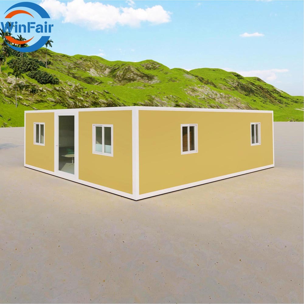 WinFair Custom Quick Install Cost Prefab Mobile Modular Homes Villa Residential Container House South Africa for Home Studio