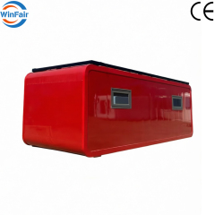 WinFair Low Cost Mobile 30 Ft Apple Cabin Prefab Modular Container Home House for Luxury Camping Unit/Dormitory Office Camp