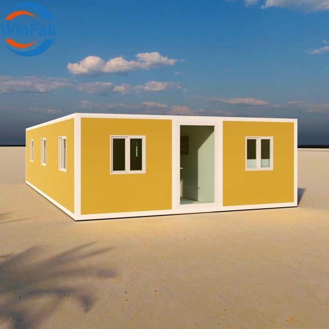 WinFair Custom Quick Install Cost Prefab Mobile Modular Homes Villa Residential Container House South Africa for Home Studio