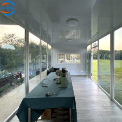 WinFair Low Price Apple Cabin 20Ft Tiny Prefabricated Modular Two Story Container House Luxury Living for Camping Cabin