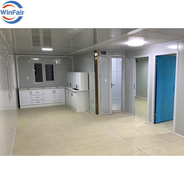 WinFair Ce Certified Best Price Prefab Mobile Modular Homes Ready Expandable Container Houses Canada With Toilet for Sale