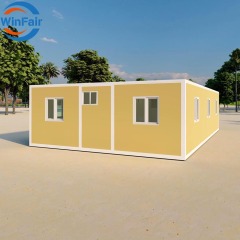 WinFair Ce Certified Best Price Prefab Mobile Modular Homes Ready Expandable Container Houses Canada With Toilet for Sale
