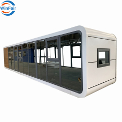 WinFair Casas Prefabricadas Apple Cabin Container House 40Ft With Bathroom and Kitchen for Holiday Cabin/Homestay Moq 1 Sets