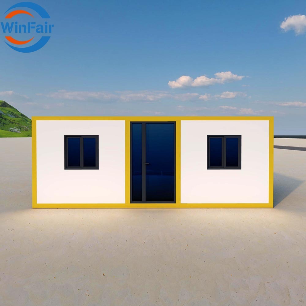 WinFair 20Ft Prefabricated Modular Home Prefab Tiny Houses Cheap Container With Bedroom And Bathroom For Beachfront Bungalow