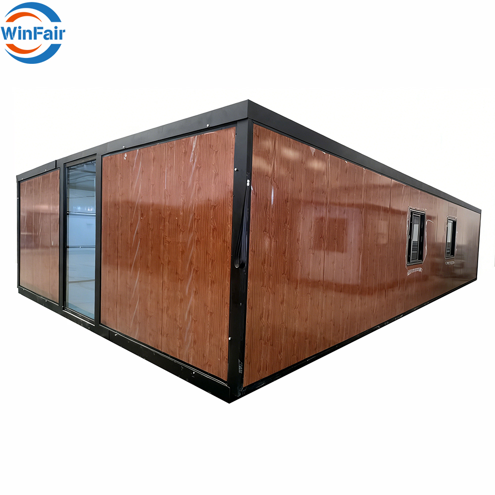 WinFair 40 Ft Residential Prefabricated Container Beach Homes Luxury House Foldable Nigeria for Resort Villa/Granny Flat