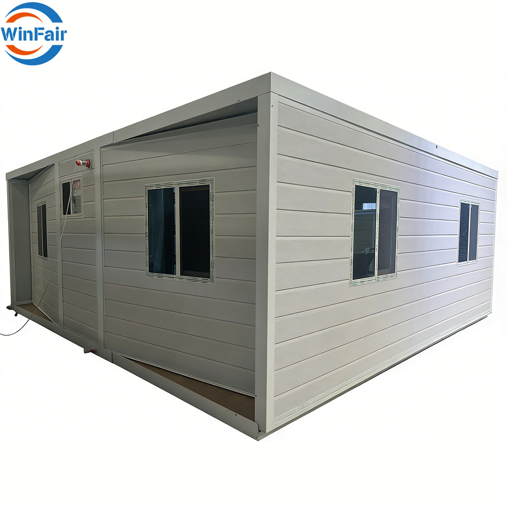 WinFair Ce Certified Luxury Prefabricated Expandable Prefab Tiny Foldable Modular Houses North Cyprus 4H Quick Assembly