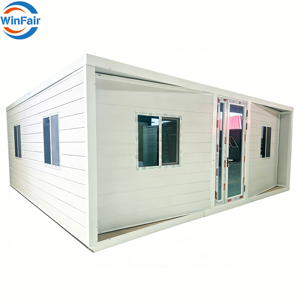 WinFair Ce Certified Luxury Prefabricated Expandable Prefab Tiny Foldable Modular Houses North Cyprus 4H Quick Assembly