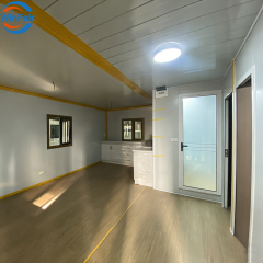 WinFair 4H Quick Assembly Cheap Folding 20Ft Prefab Tiny 2 Bedroom Expandable Container House Bungalow Luxury Beach Villa