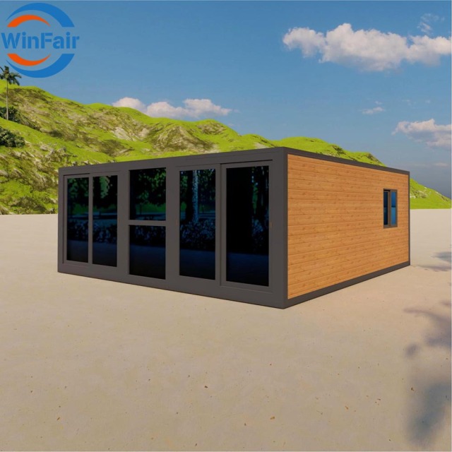 WinFair Mobile Modular Villa Prefabricated House Luxury Office With Wiring and Plumbing for Self-Built Villa / Residential Home