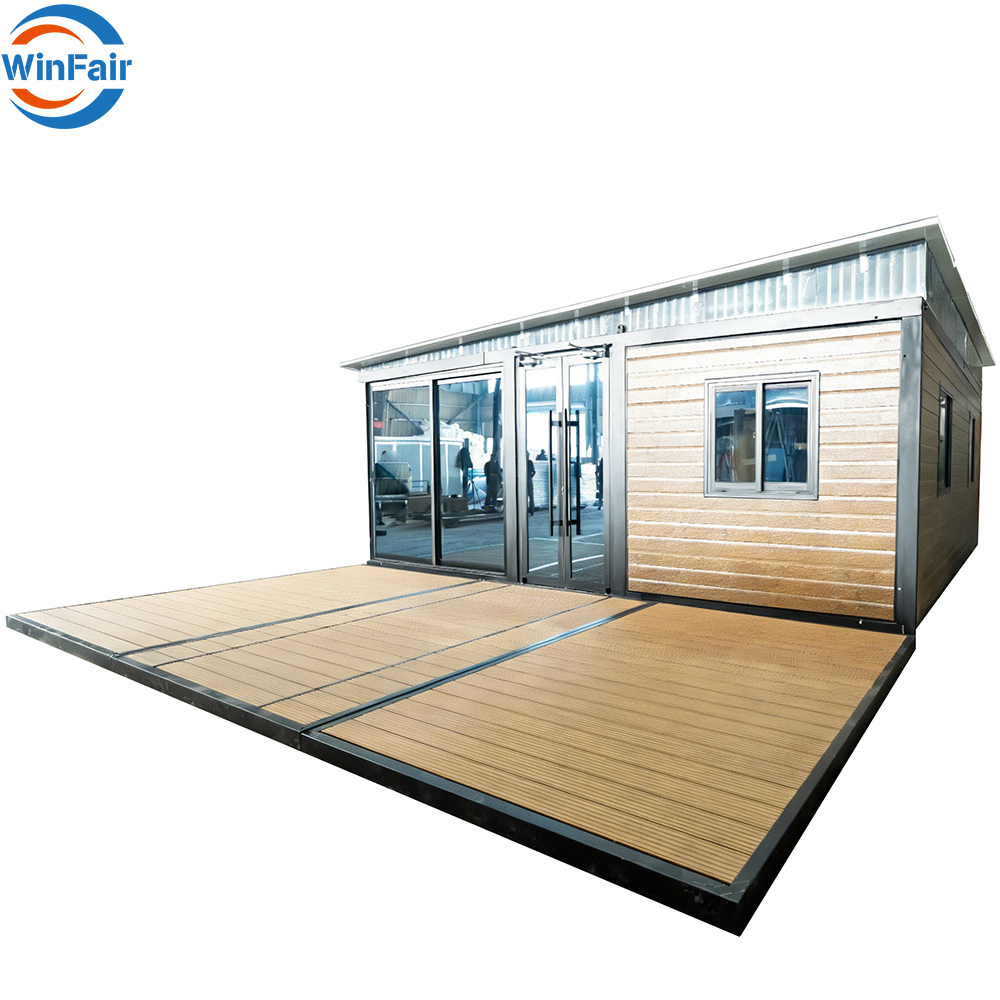 WinFair Luxury Homes Prefab Modern House Tiny Home Villa Expandable Container Home House for Beachfront Bungalow / Beach House