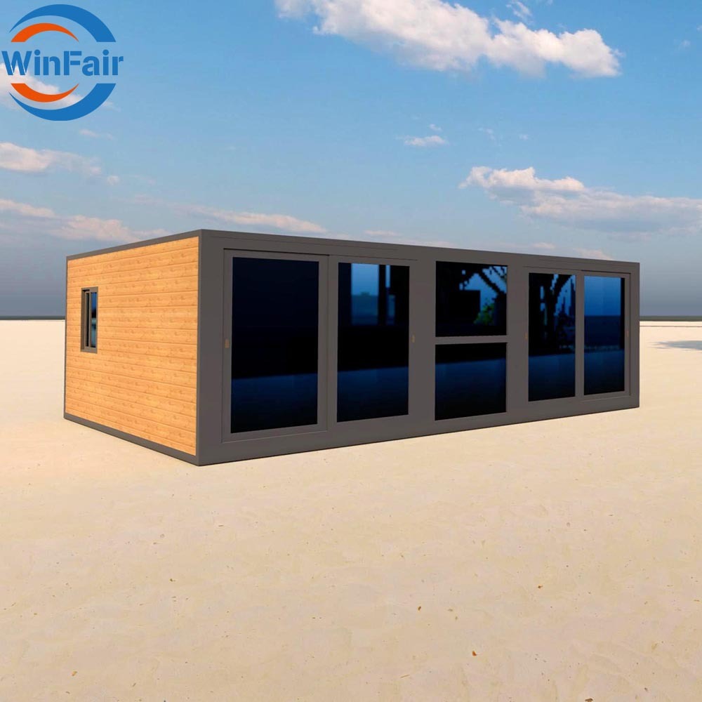 WinFair Prefab-House-With-Multi--Room 20 Foot Modular House Container Malaysia for Vacation Rental/Eco-Lodge/Rural Villa