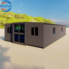 WinFair 40 Ft Expandable Folding Modular Container House With Toilet and Shower Prefab for Living Container / Casa Container