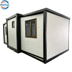 WinFair Modular Beach Homes Prefabricated Expandable Container House With Kitchen and Bathroom for Retirement Home/Senior Living