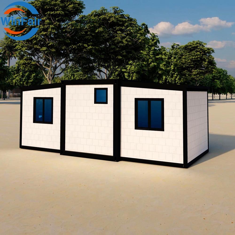 WinFair Low Cost Prefab 10Ft Living Expandable Container House Homes With Bathroom and Kitchen for Granny Flat / Guest House