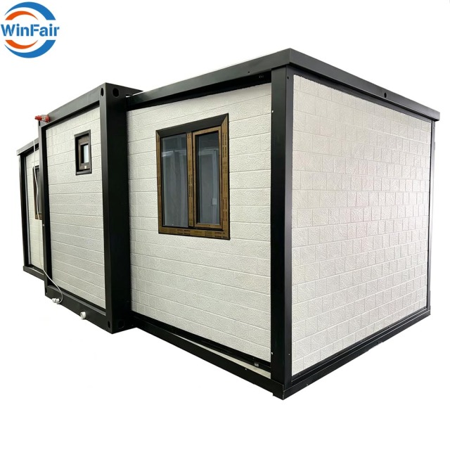 WinFair Low Cost Prefab 10Ft Living Expandable Container House Homes With Bathroom and Kitchen for Granny Flat / Guest House