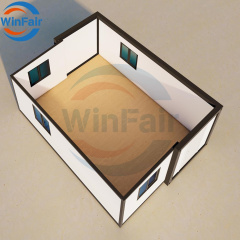 WinFair Bosnia Hercegovina Movable Home Portable Housing Sandwich Panel Container Houses For Granny Flat/Guest House