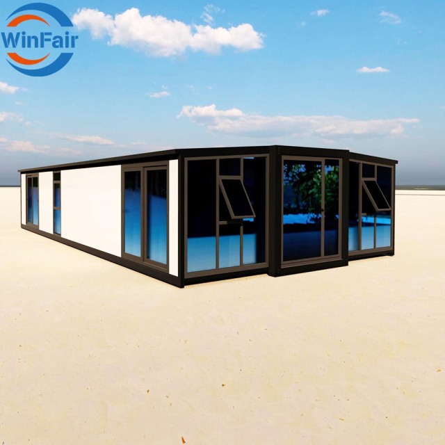 WinFair Competitive Price Expandable Container House Shop Australia 40Ft Granny Flat for Self-Built Villa/Residential Home