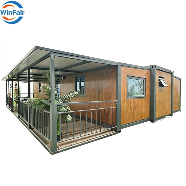 WinFair 40 Ft Prefabricated Ready Villas Mobile Modular House Container Australia Granny Flat for Disaster Relief Housing