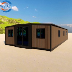 WinFair Foldable Prefabricated Expandable Container House 40Ft With Bathroom Luxury Villas for Accessory Dwelling Unit