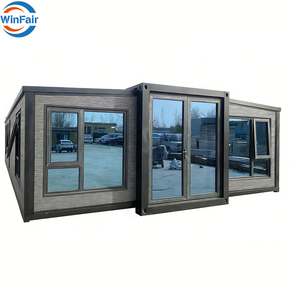 WinFair Mobile Container Homes 40Ft Luxury Cameroon Earthquake Proof Prefab House With Bathroom for Mobile Clinic/Health Center